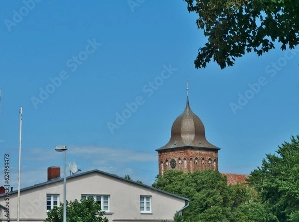 Fototapeta St.-Jacobi-Kirche in Gingst auf Rügen