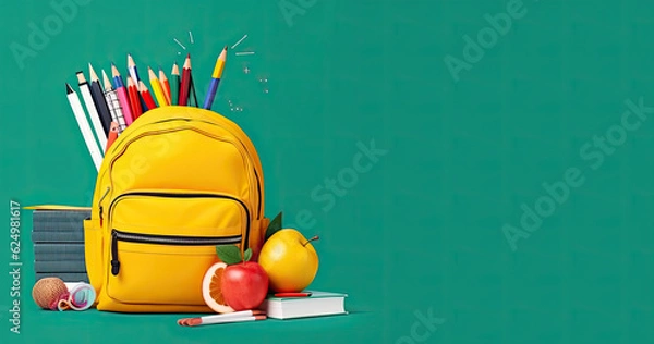 Fototapeta Back To School Background