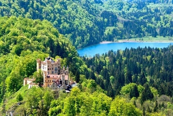 Fototapeta Hohenschwangau castle
