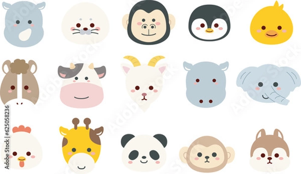 Obraz 動物　アイコンセット①