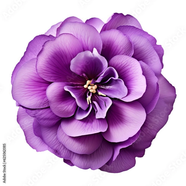 Obraz purple flower isolated on white