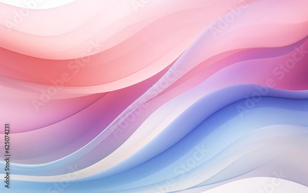 Fototapeta Abstract wave background whit pastel colors abstract liquid lines whit vibrant colors smooth