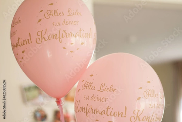 Obraz Ballon Konfirmation