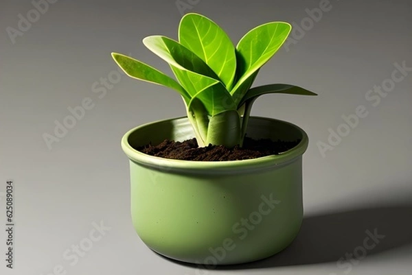 Obraz plant in a pot. Generative AI