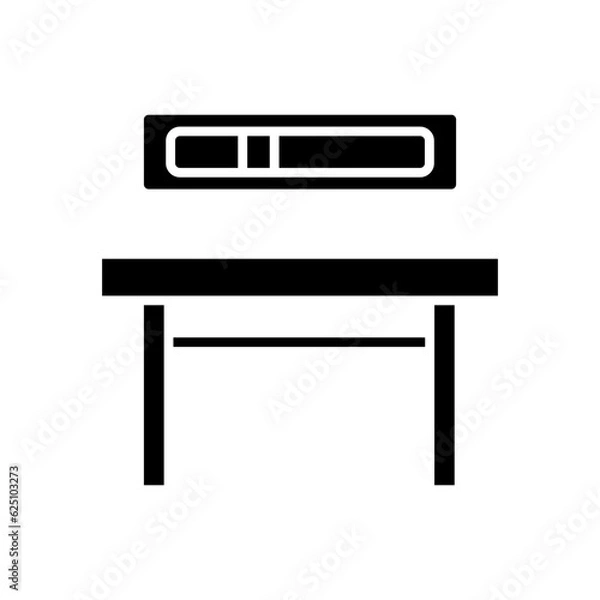 Fototapeta loading bar glyph icon