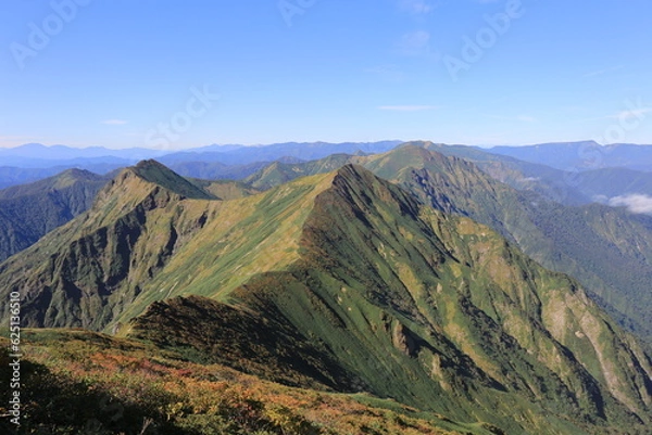 Fototapeta 谷川岳