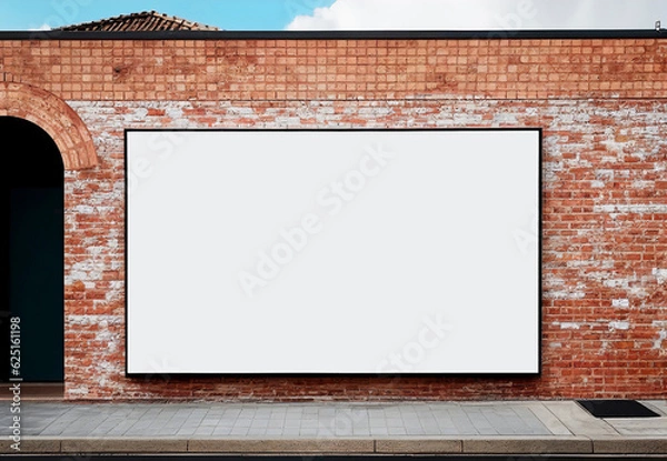 Obraz Horizontal billboard mock-up.