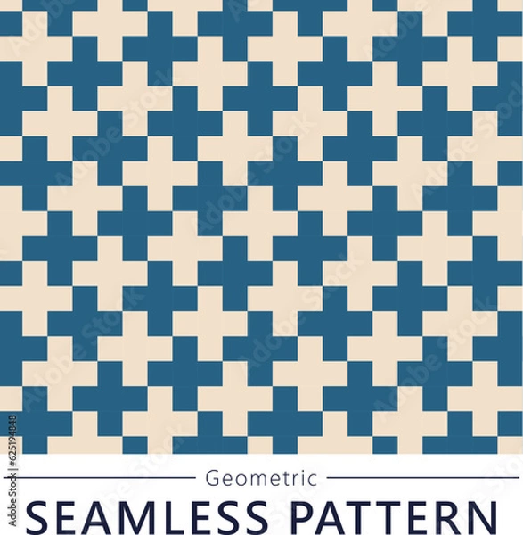 Obraz Geometric seamless vector pattern n12