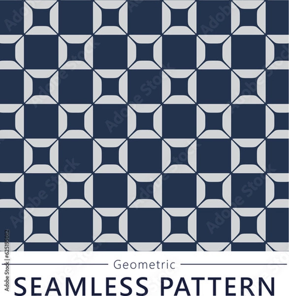 Obraz Geometric seamless vector pattern n26