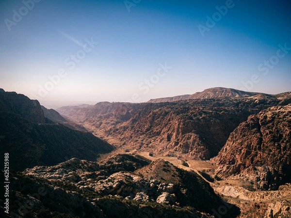 Obraz sunset in the mountains