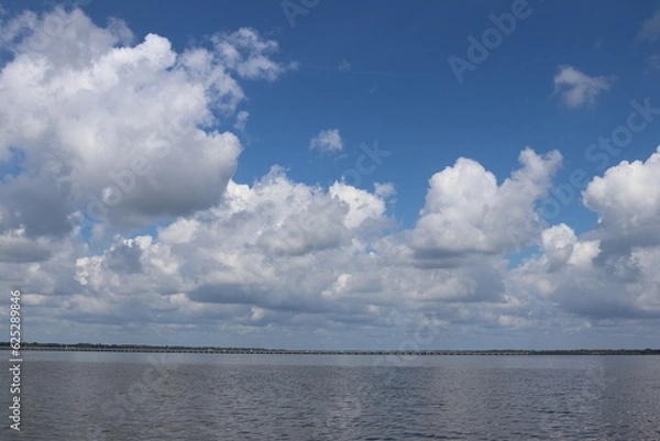 Obraz Clouds on a beautiful day