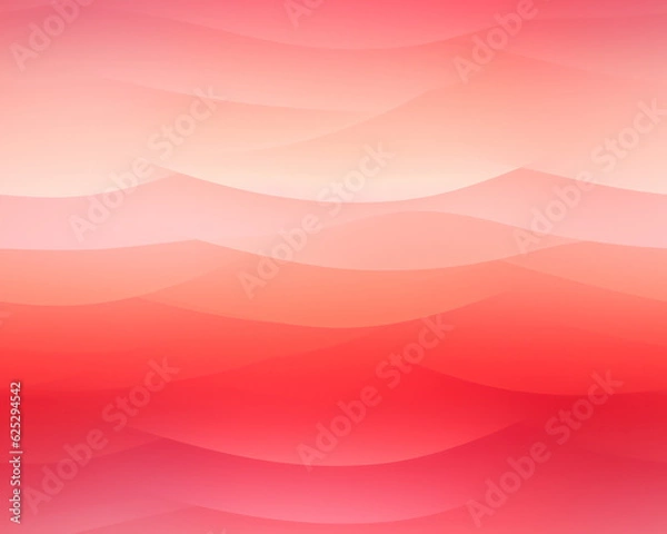 Fototapeta abstract red gradient background with waves