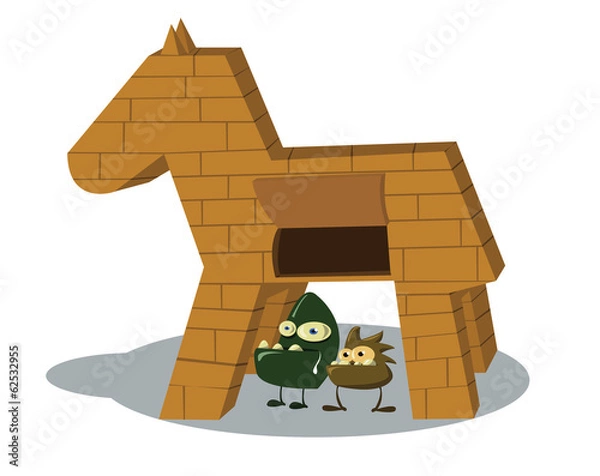 Obraz Trojan horse