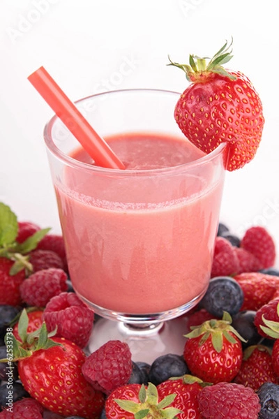 Obraz berry smoothie