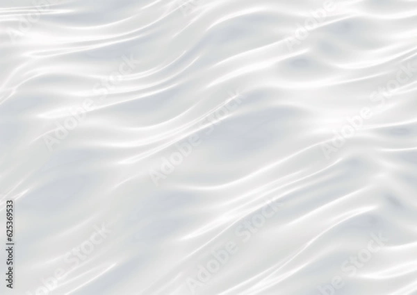 Obraz 抽象的な波模様のエレガントな白い背景