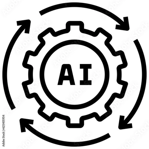 Obraz transformation outline style icon