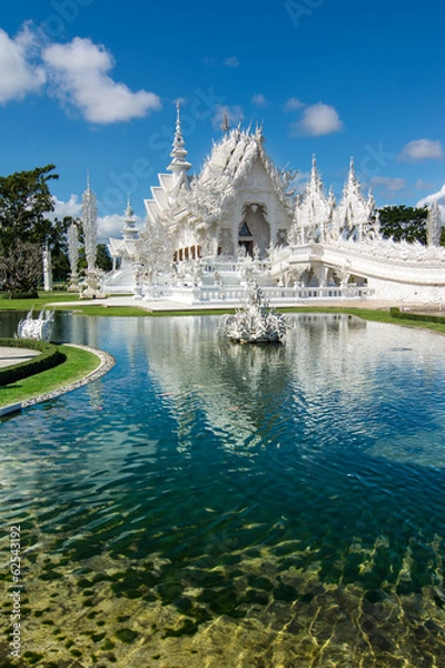 Obraz Wat Rong Khun (White Temple), Chiang Rai, Thailand