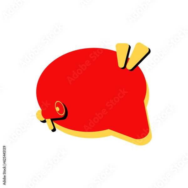 Obraz Sales Promotion Text Bubble