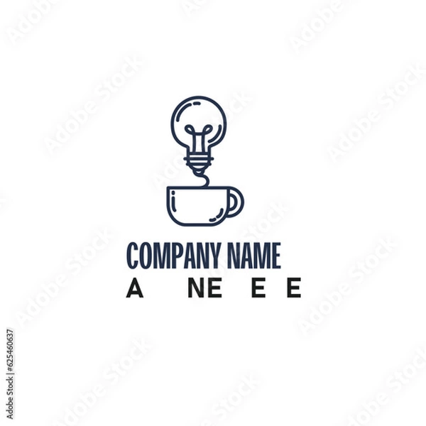 Obraz Business logo concept for innovation excellence vector illustration