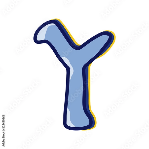 Obraz Y cute character designs 