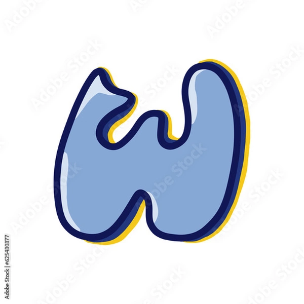 Obraz W cute character designs 