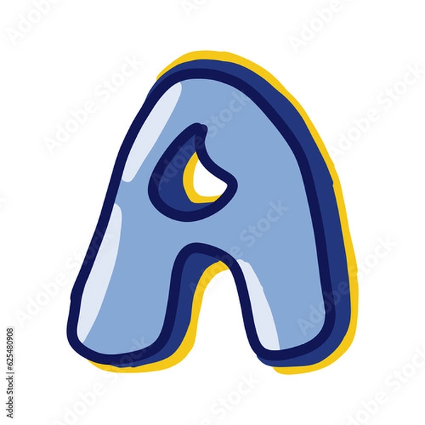 Obraz A cute character designs 