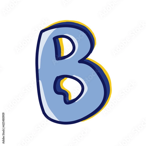 Obraz B cute character designs 