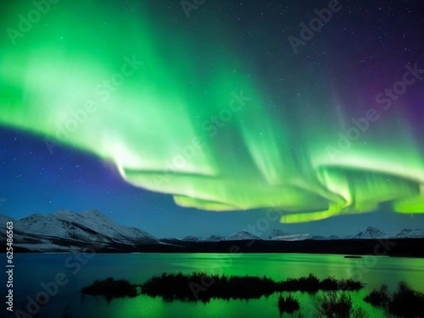 Obraz オーロラのカーテン
Generative AI