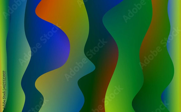 Fototapeta Abstract colorful background modern style rainbow colors wall art design mixture texture Natural dynamic mixture of colors flow background	