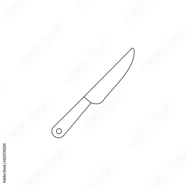 Fototapeta kitchen knife