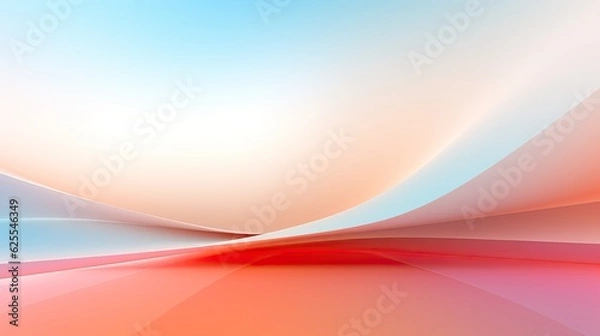Fototapeta Clean presentation style background AI