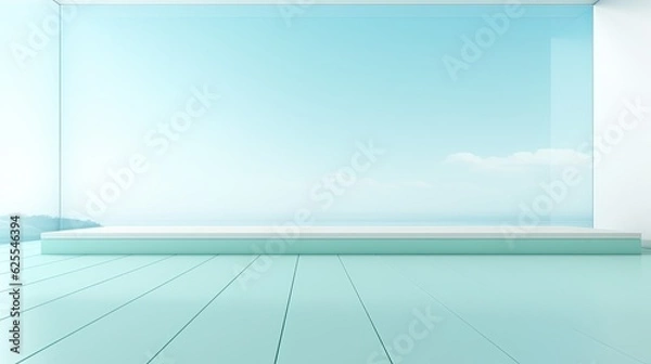 Fototapeta Clean presentation style background AI
