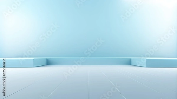 Fototapeta Clean presentation style background AI