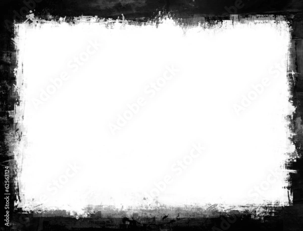 Fototapeta Komputerowy obramowanie grunge