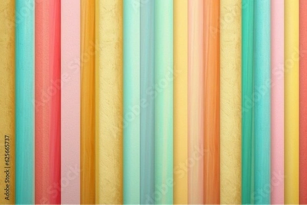 Fototapeta a colorful striped wallpaper, in the style of minimalist backgrounds