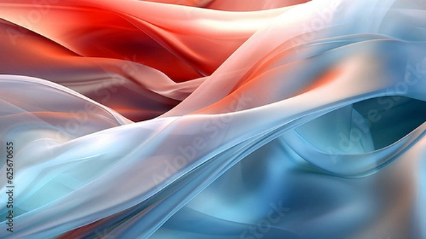 Fototapeta Exploring the World of 3D Abstract Design