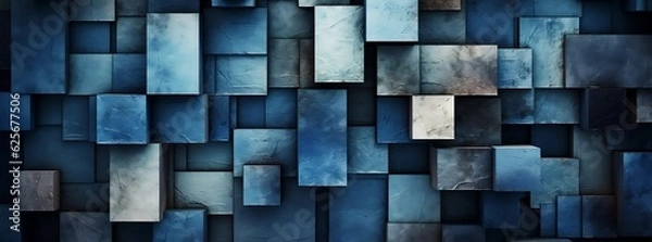 Obraz 3D Abstract Industrial Background Unleashed