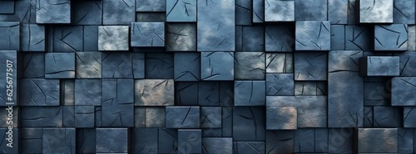 Obraz 3D Abstract Industrial Background Unleashed