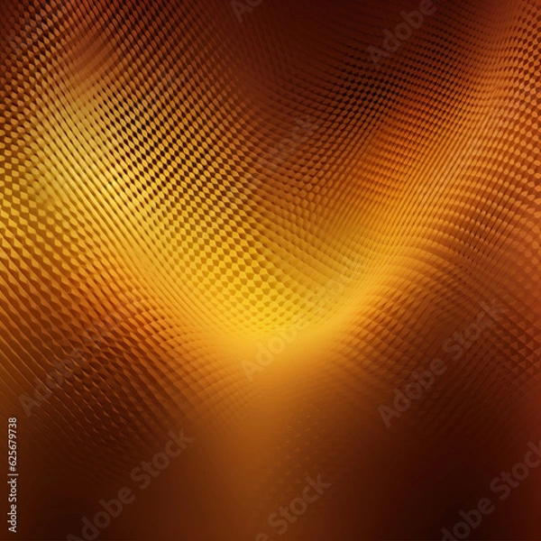 Fototapeta Grainy Gold and Brown Gradient Background Design Idea