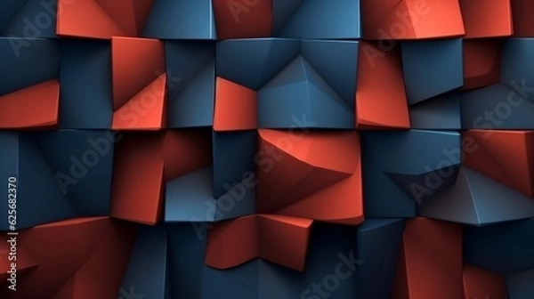 Obraz Colorful Blocks Wall Background