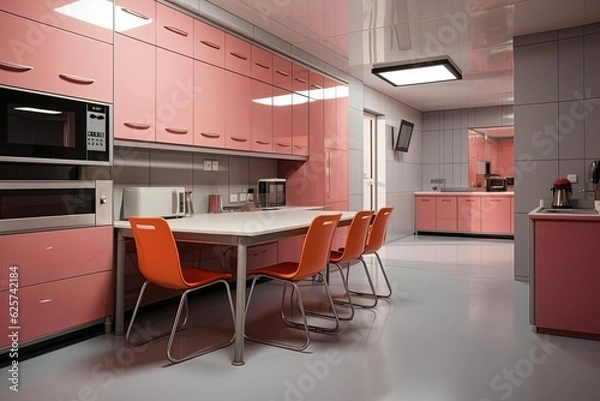 Fototapeta modern kitchen in office