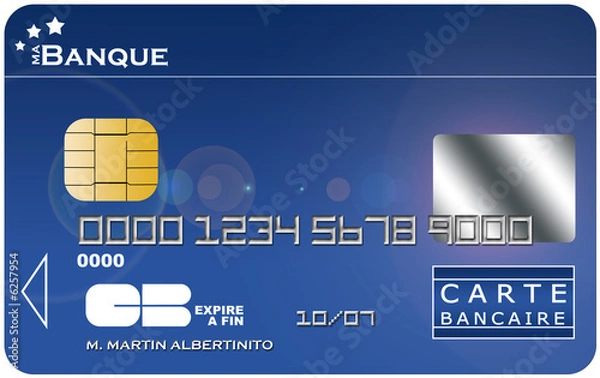Obraz Carte Bancaire