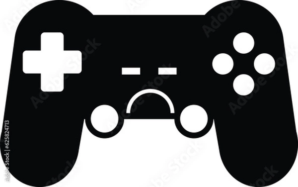 Fototapeta video game controller icon vector