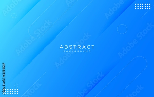 Fototapeta abstract blue background with lines