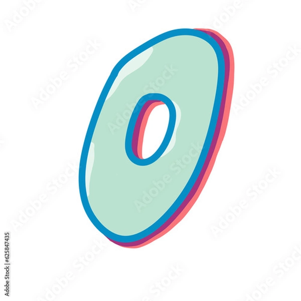 Obraz 0 cute character 