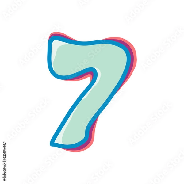 Fototapeta 7 cute character 