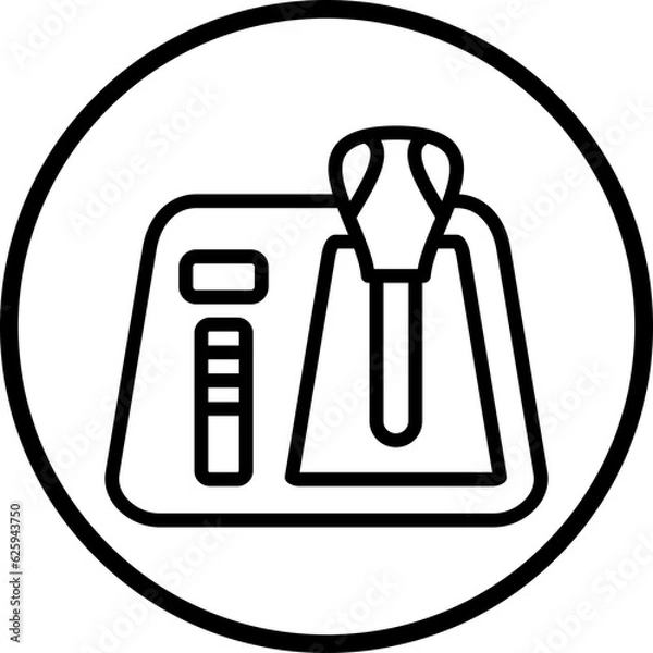 Fototapeta Vector Design Automatic Transmission Icon Style