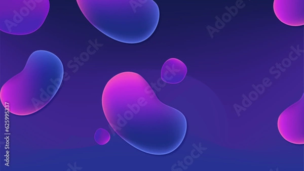 Fototapeta background with bubbles