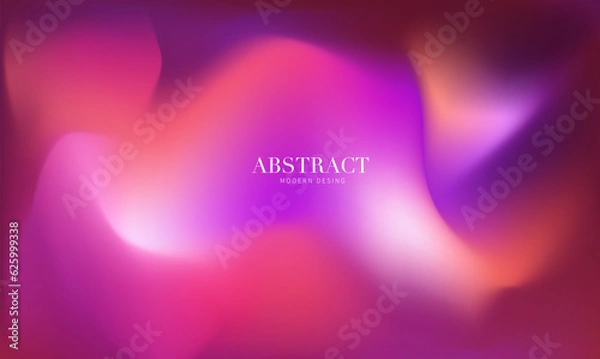 Fototapeta Background with rays, Pink gradient