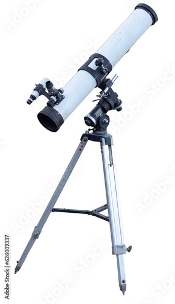 Fototapeta telescope isolated background